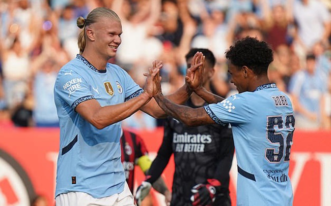 Ảnh bài viết Haaland và Bobb sẵn sàng bóp nghẹt hàng thủ không Yoro của Man Utd