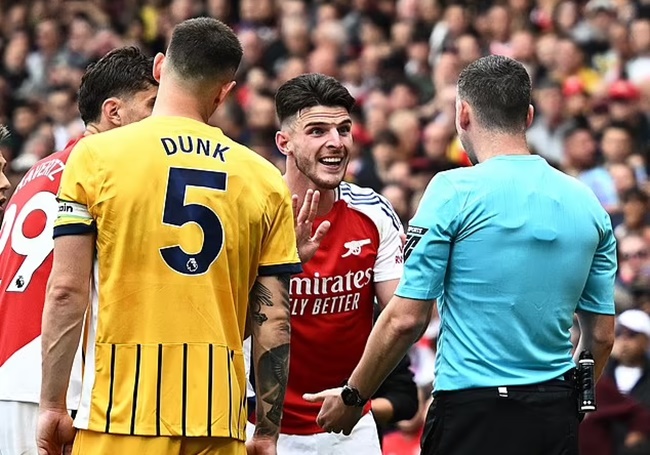 Premier League công bố lý do Rice bị đuổi