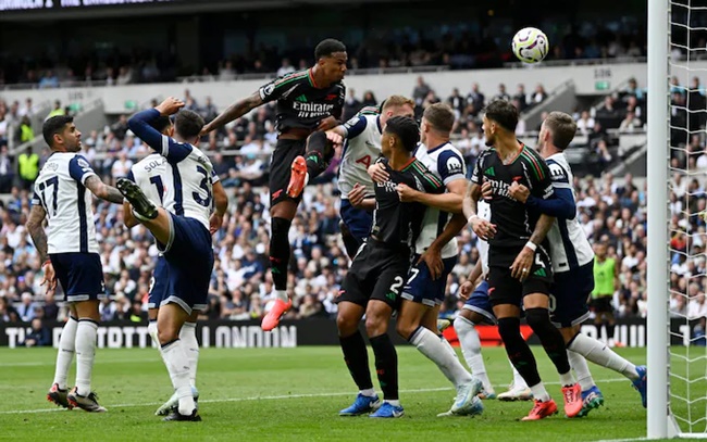 Ảnh bài viết Bứt lên vị trí thứ 2, Arsenal dựng tường thành hạ Tottenham