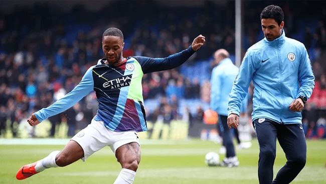 Ảnh bài viết Khi Sterling tỏa sáng dưới thời Arteta tại Man City