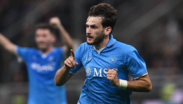 Ảnh bài viết PSG và Napoli đạt thỏa thuận miệng về Kvaratskhelia, giá 75 triệu euro
