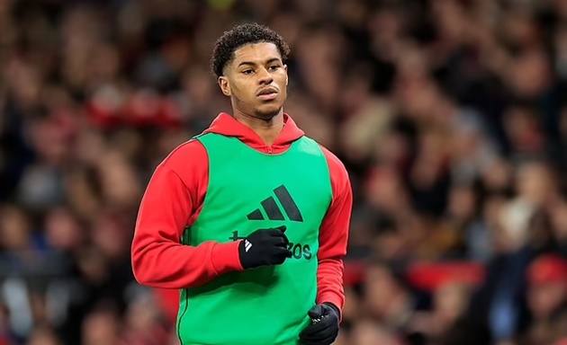 Rashford đã mất chỗ đứng ở MU.