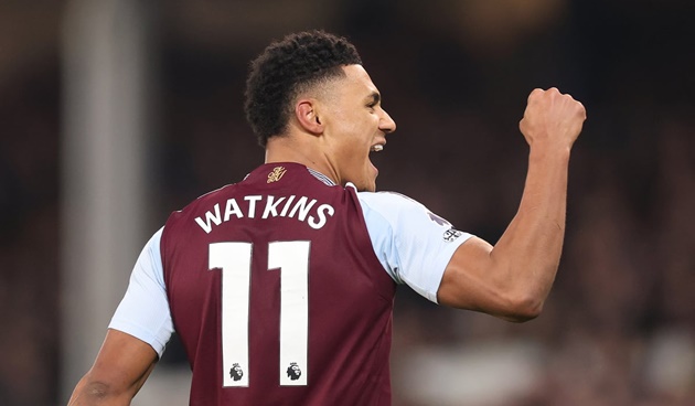 Emery phá vỡ sự im lặng về Watkins sau lời đề nghị 60 triệu của Arsenal