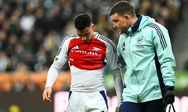 Ảnh bài viết Arsenal khủng hoảng khi Martinelli chấn thương hơn một tháng