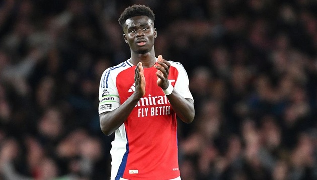 Ảnh bài viết Arteta giải đáp dấu hỏi chấn thương của Saka