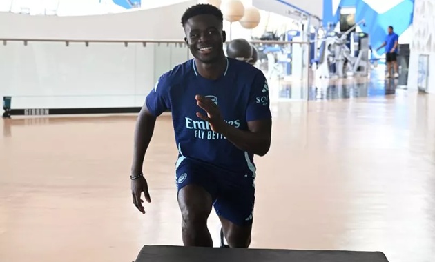 Ảnh bài viết Động thái đáng chú ý của Saka trong lúc dưỡng thương