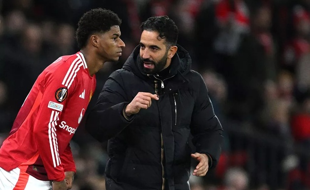 Amorim đối mặt với quyết định khó khăn về Rashford