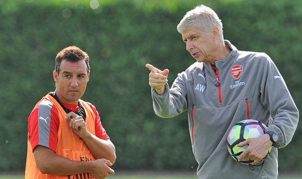 Santi-Cazorla-and-Arsene-Wenger-718673 (1)