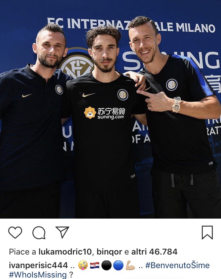 Perisic tiết lộ trên Instagram Modric sắp gia nhập Inter? - Bóng Đá