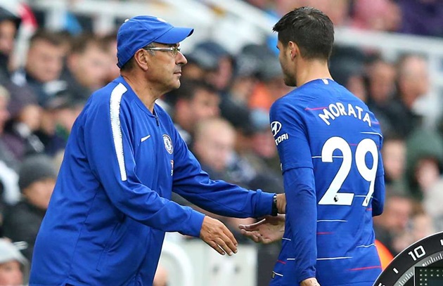 Morata không bắt tay Loftus-Cheek - Bóng Đá