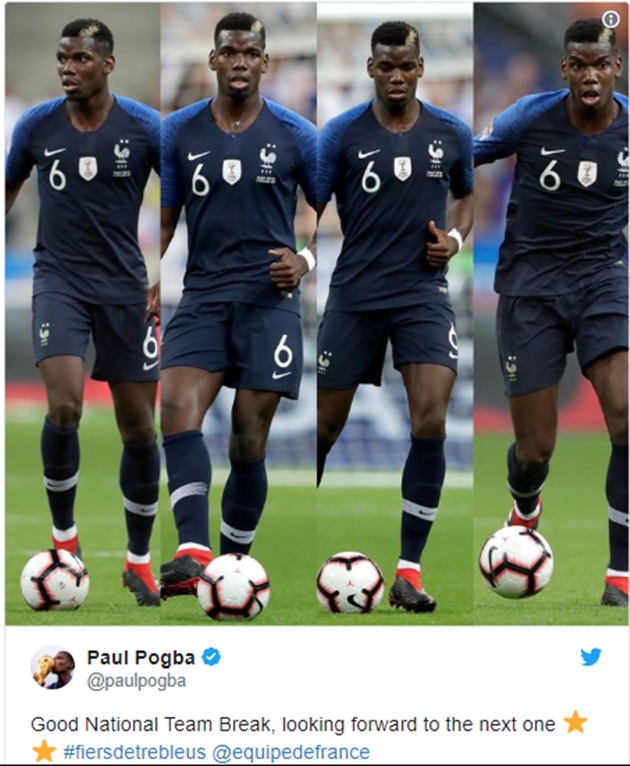 Pogba bị ném đá vì mong tới đợt tập trung tiếp theo của tuyển Pháp - Bóng Đá