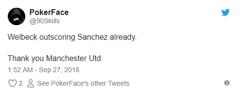 Welbeck ghi bàn, fan Arsenal so sánh với Sanchez - Bóng Đá