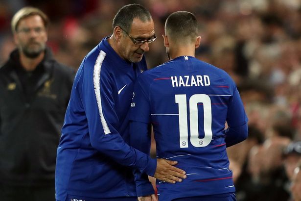 Sarri: Hazard chỉ mới dùng 70% công lực - Bóng Đá