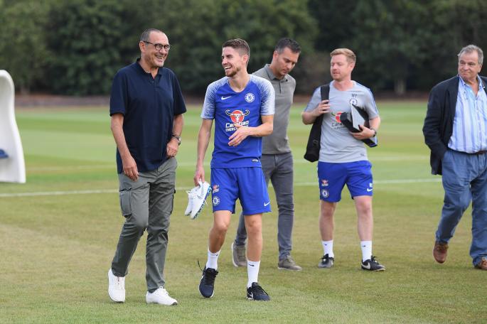 Hazard: Jorginho với Sarri cứ như con với bố - Bóng Đá