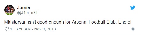 Fan Arsenal chỉ trích Mkhitaryan - Bóng Đá