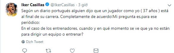 Casillas tweet ném đá Mou - Bóng Đá
