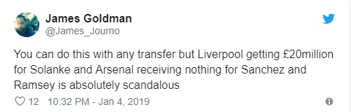 Fan Arsenal phát điên vì Liverpool bán Solanke 19 triệu - Bóng Đá