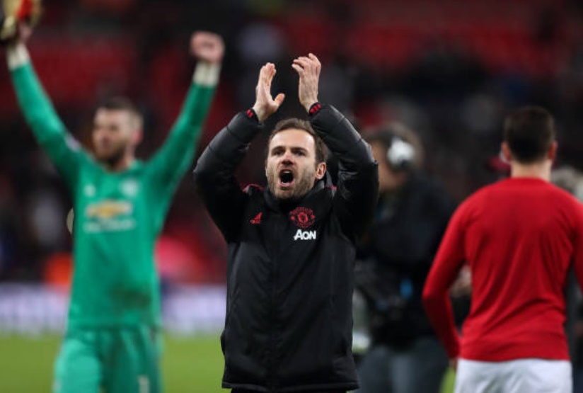 Ảnh bài viết Không được ra sân, Mata phản ứng khó tin với De Gea sau trận Tottenham