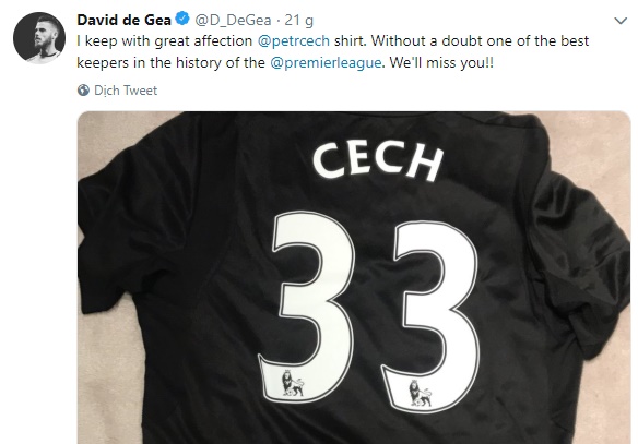 Các thủ môn nổi tiếng gửi lời tri ân Cech - Bóng Đá