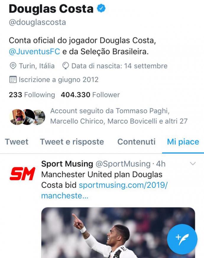 Costa like tweet M.U đặt giá - Bóng Đá