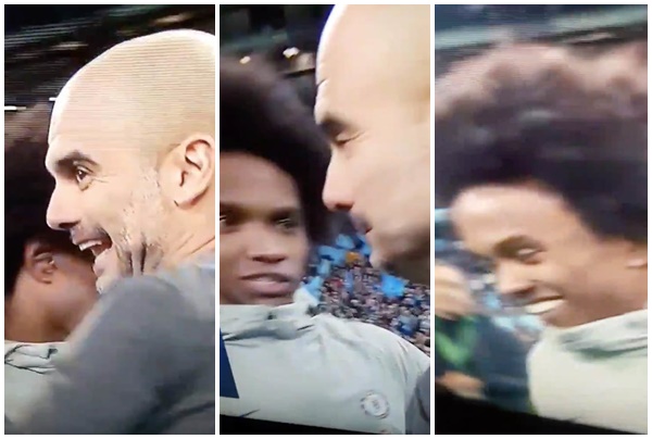 Fan Chelsea tức điên vì Willian cười với Pep - Bóng Đá