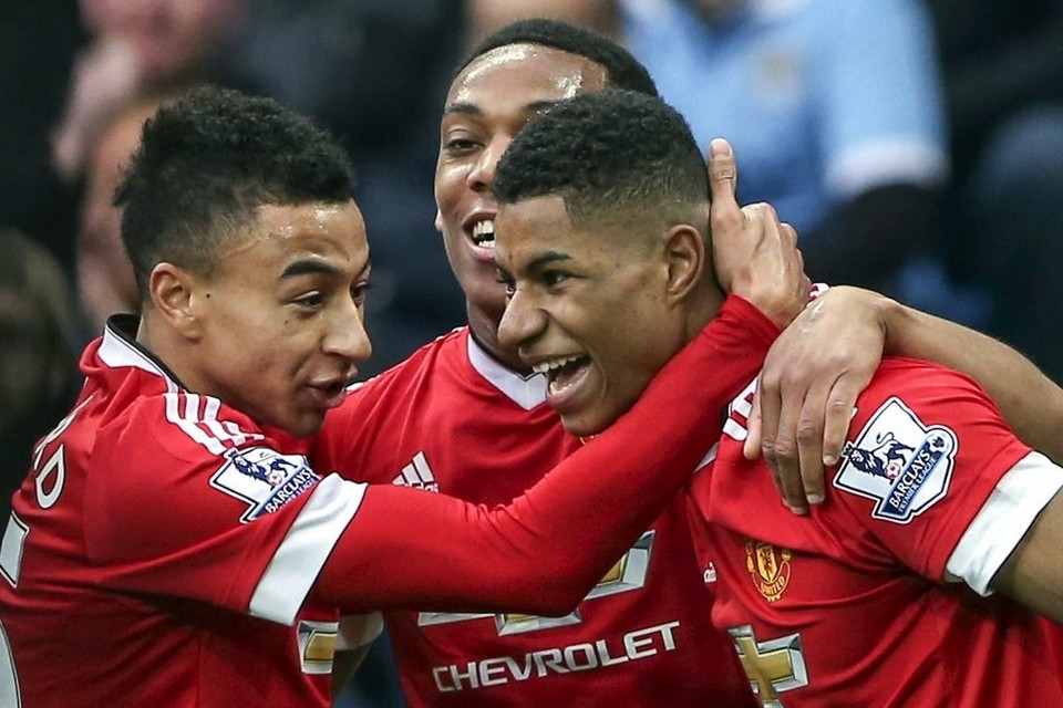 Martial, Rashford, Lingard gửi thông điệp chia tay Van Gaal - Bóng Đá