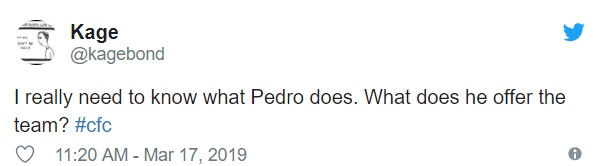 Fan Chelsea đòi sút Pedro - Bóng Đá