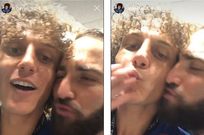 Luiz Higuain ôm hôn làm hòa - Bóng Đá
