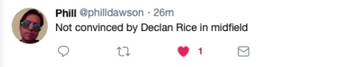 Fan tuyển Anh đòi sút Declan Rice - Bóng Đá