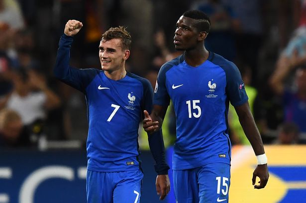 Manchester United urged to sign Antoine Griezmann because of Paul Pogba connection - Bóng Đá