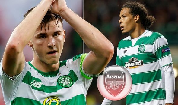 Kieran Tierney to be offered £20m contract by Arsenal if Celtic transfer fee is agreed - Bóng Đá