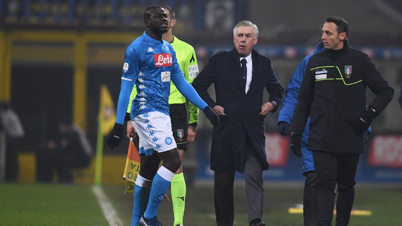 Ancelotti ‘threatens to quit Napoli’ if Man Utd sign £135m-rated Koulibaly in world-record transfer - Bóng Đá