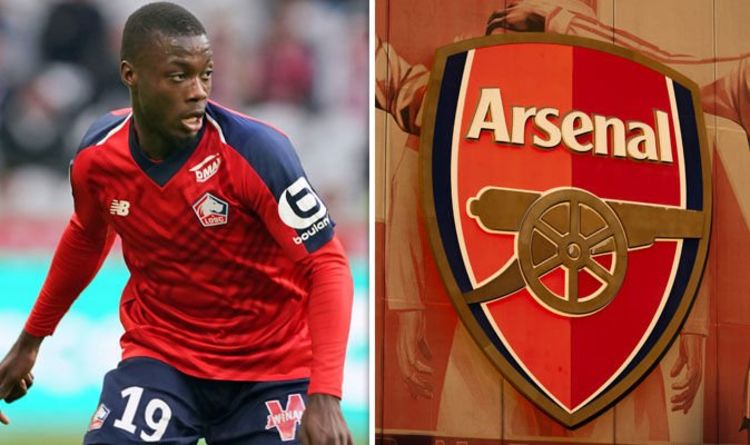 Arsenal submit £70m bid to sign Nicolas Pepe from Lille  - Bóng Đá