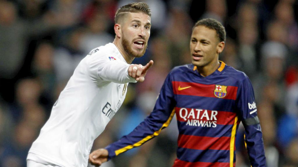 Neymar names Sergio Ramos as the best player he's faced - Bóng Đá