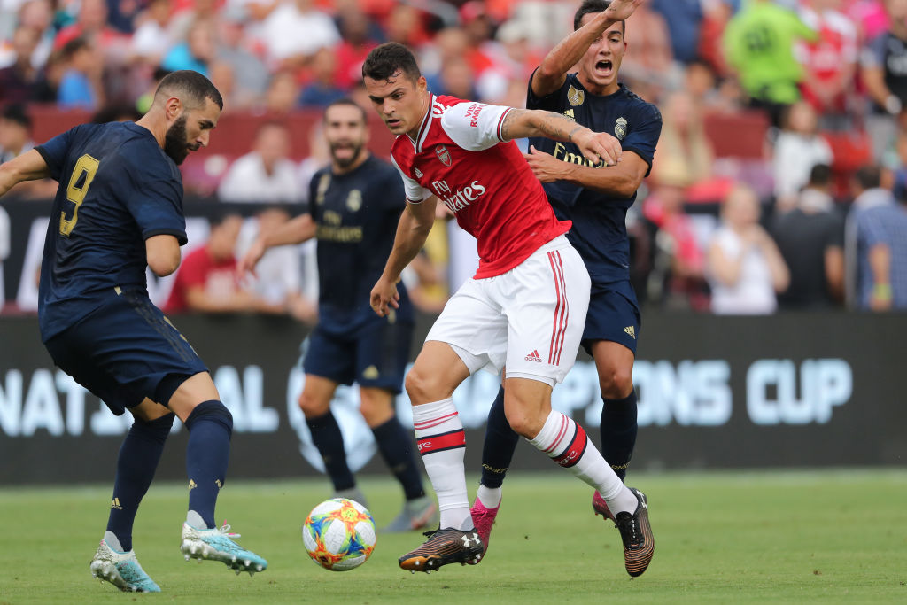 ‘Poor’: Arsenal fans fuming at performance of Granit Xhaka in Real Madrid defeat - Bóng Đá