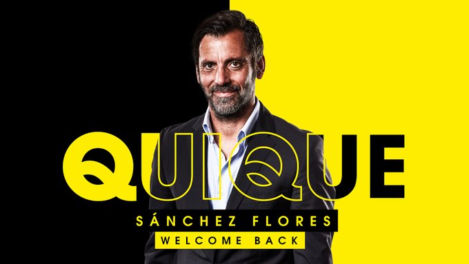 Watford announces the appointment of Quique Sánchez Flores as the club’s new Head Coach. - Bóng Đá