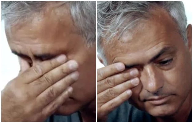 Former Man Utd boss Jose Mourinho breaks down in tears during rare emotional interview - Bóng Đá
