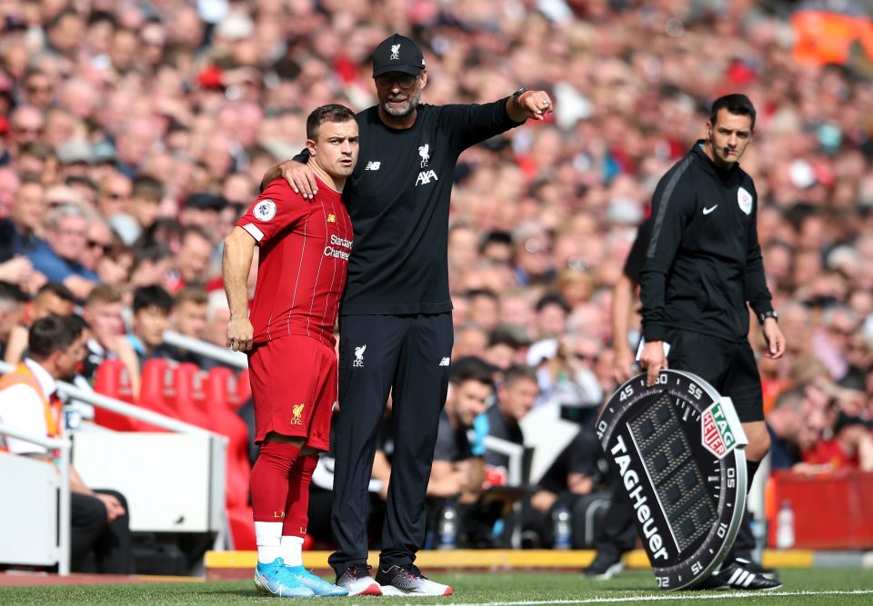 Liverpool star Xherdan Shaqiri admits feeling ‘downbeat’ over lack of game time under Jurgen Klopp - Bóng Đá