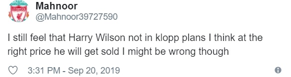 Liverpool: These fans don’t think Harry Wilson will get his chance at Anfield - Bóng Đá