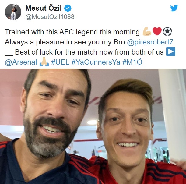 Mesut Ozil sends message to Arsenal fans after latest Unai Emery snub  - Bóng Đá