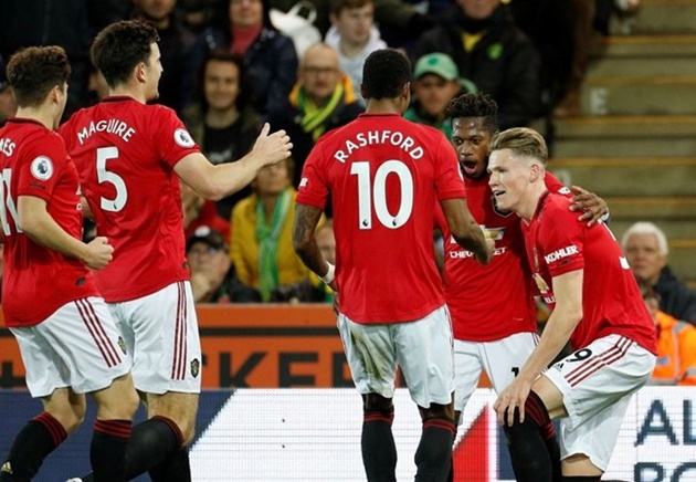 10 thống kê trong chiến thắng của Man Utd - Bóng Đá