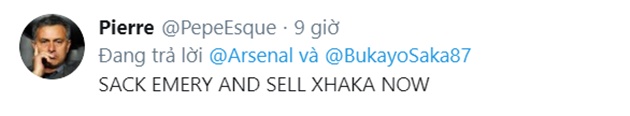 FANS HAVE MIXED OPINIONS ON GRANIT XHAKA’S REACTION AGAINST PALACE - Bóng Đá