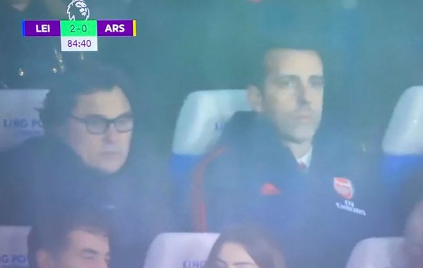 Arsenal board members watch Leicester loss amid Unai Emery sack speculation - Bóng Đá