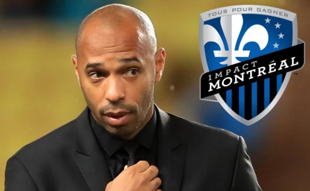 Thierry Henry named Montreal Impact manager - Bóng Đá