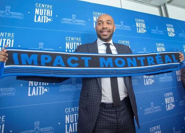 First day on the new  @impactmontreal  job for Thierry Henry - Bóng Đá