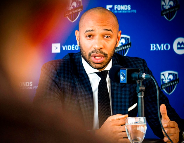 First day on the new  @impactmontreal  job for Thierry Henry - Bóng Đá