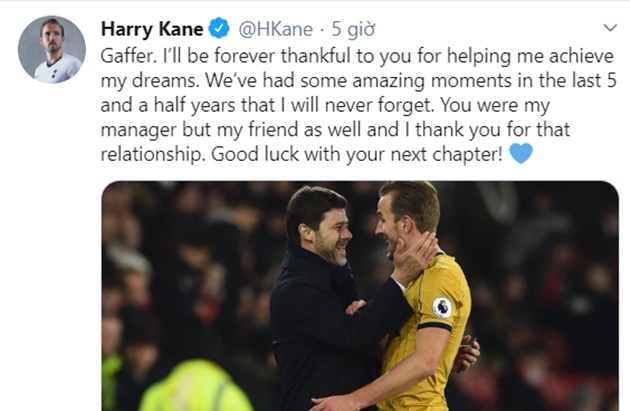 Harry Kane breaks silence on Mauricio Pochettino axe as Tottenham bring in Jose Mourinho  - Bóng Đá