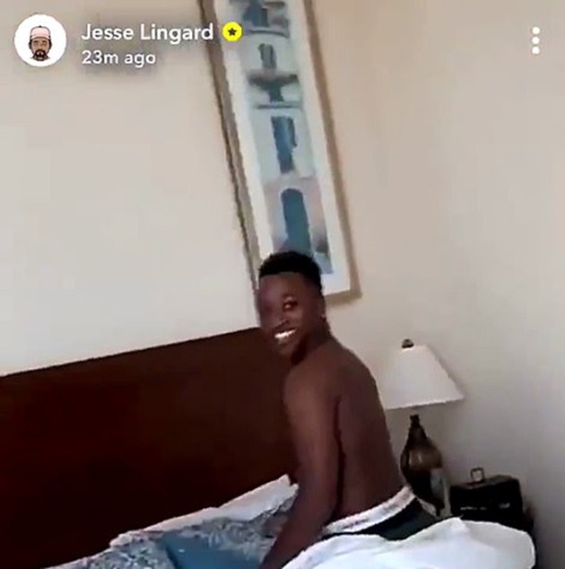 Lingard was on his 'last chance' at United after angering Solskjaer with a crude Instagram video posted on holiday - Bóng Đá