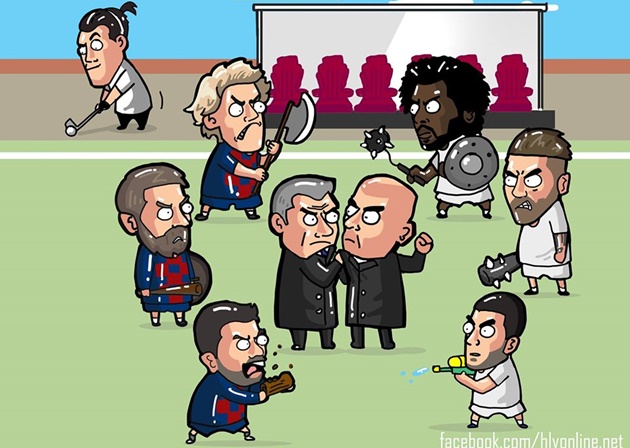 Ảnh chế El Clasico - Bóng Đá