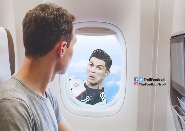 Ảnh chế Ronaldo đánh đầu - Bóng Đá